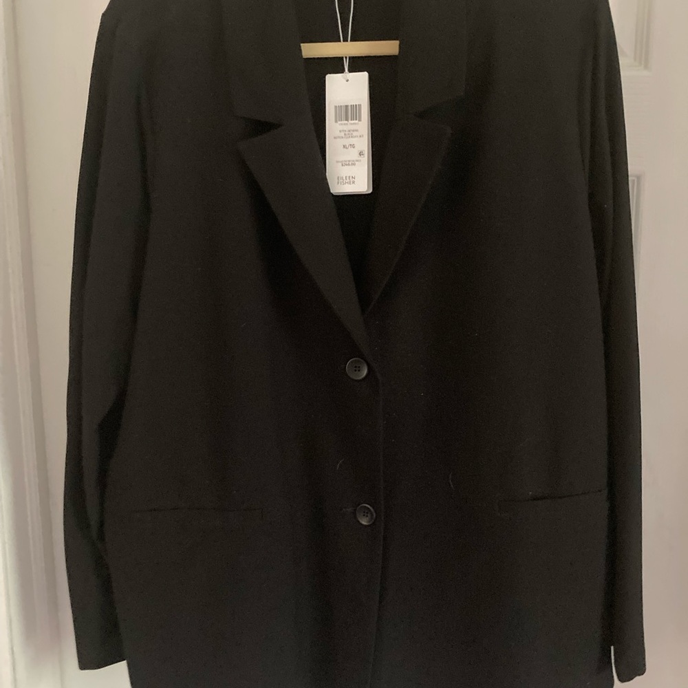 Eileen Fisher Black Blazer